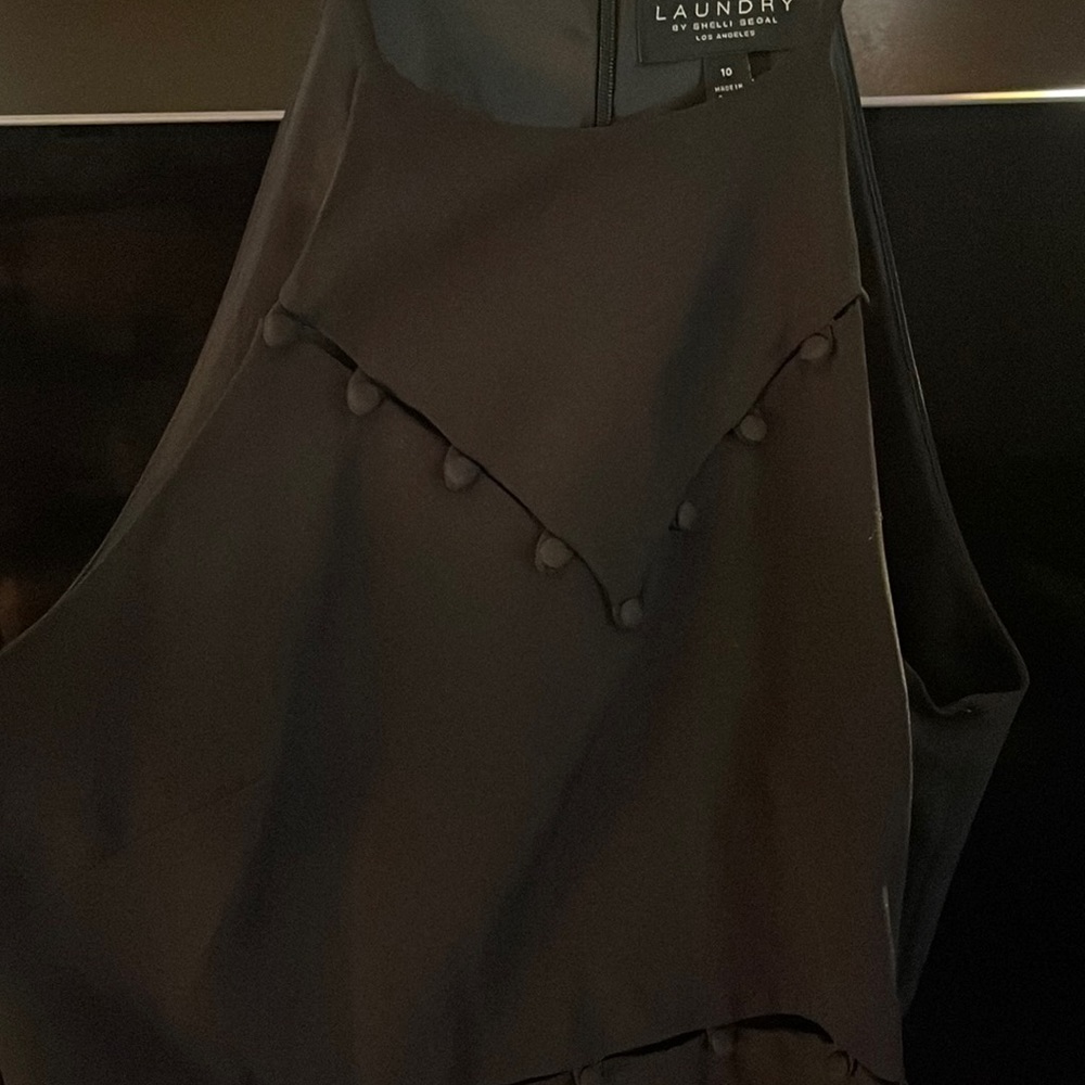 Black cocktail dress